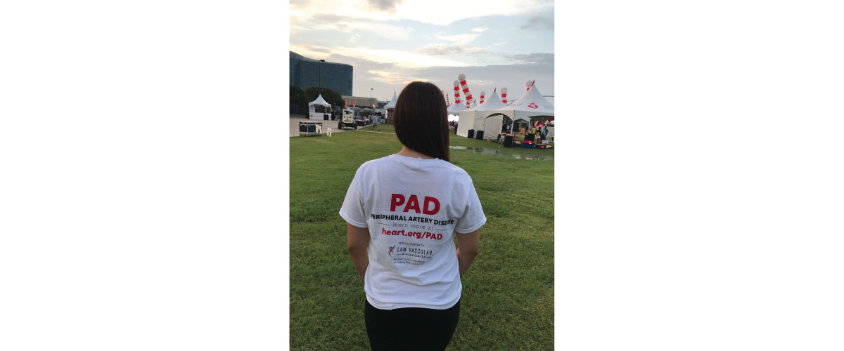 PAD awareness Tshirt